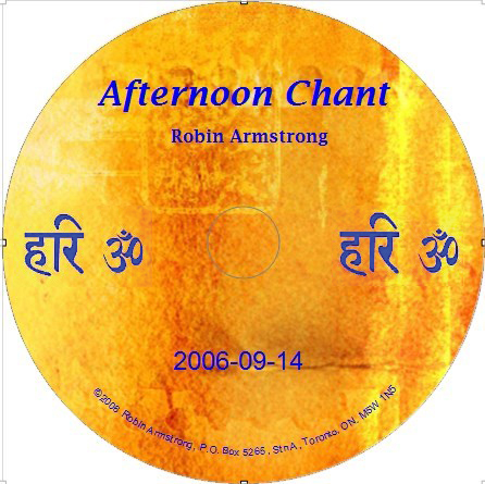 Afternoon-Chanting